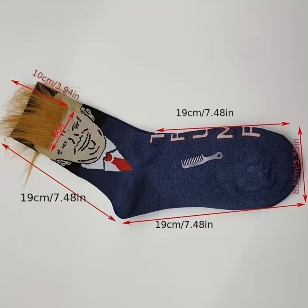 🌼new 2 PAIRS NOVELTY SOCKS - Picture 2 of 4